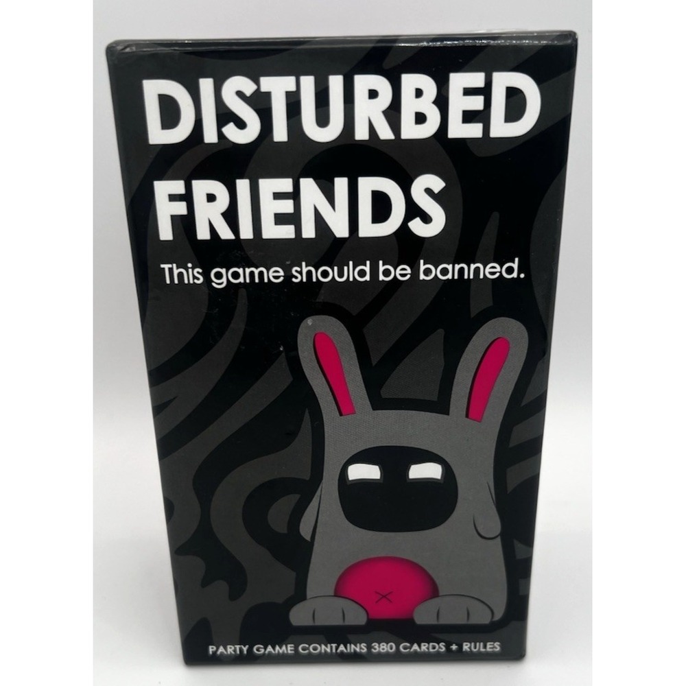 Disturbed Friends - This game should be banned - Adult Party Game NEW SEALED